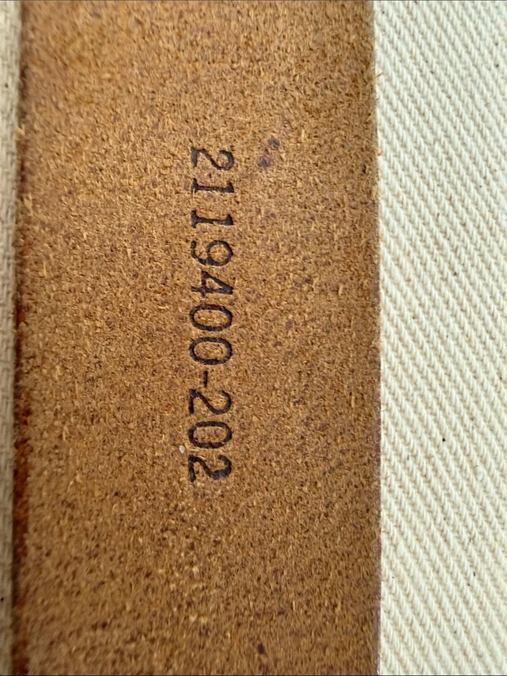 Men's Brown Leather Belt with Silver Buckle